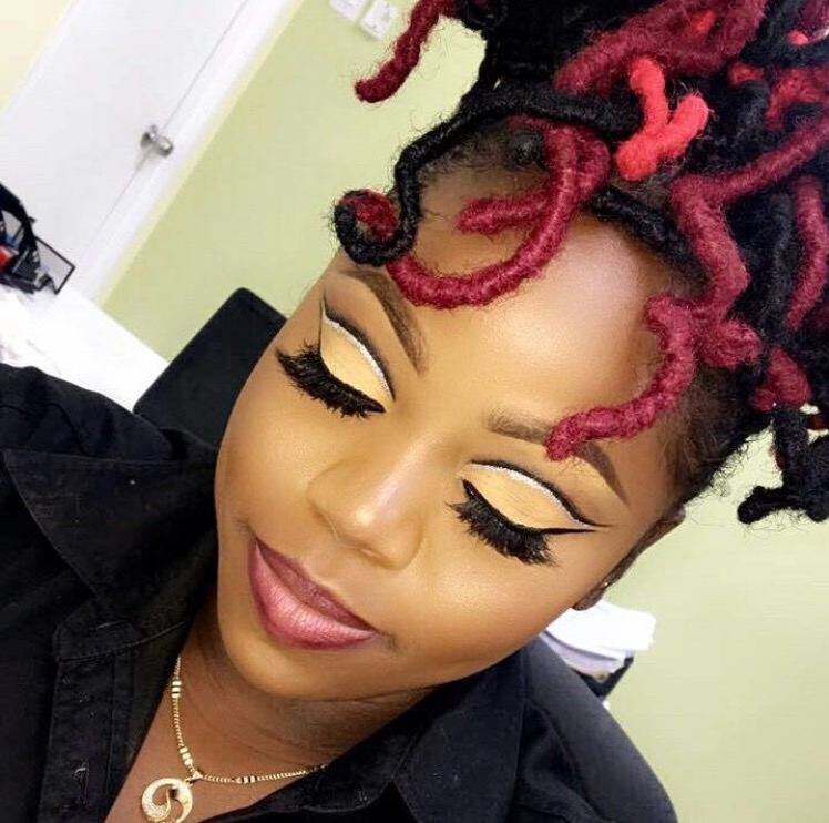 Keneisha eye look