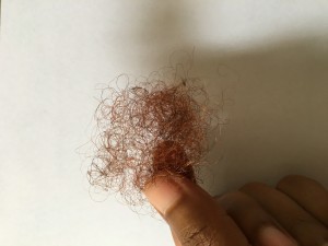 hair loss for entire week